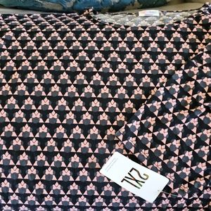 LulaRoe Disney Minnie Mouse Irma Short Sleeve Shirt Top NWT